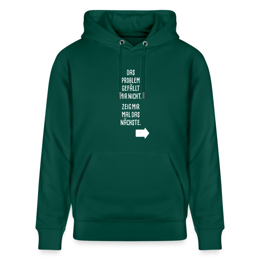 Hoodie mit Spruch Nächstes Problem (unisex) - Forest