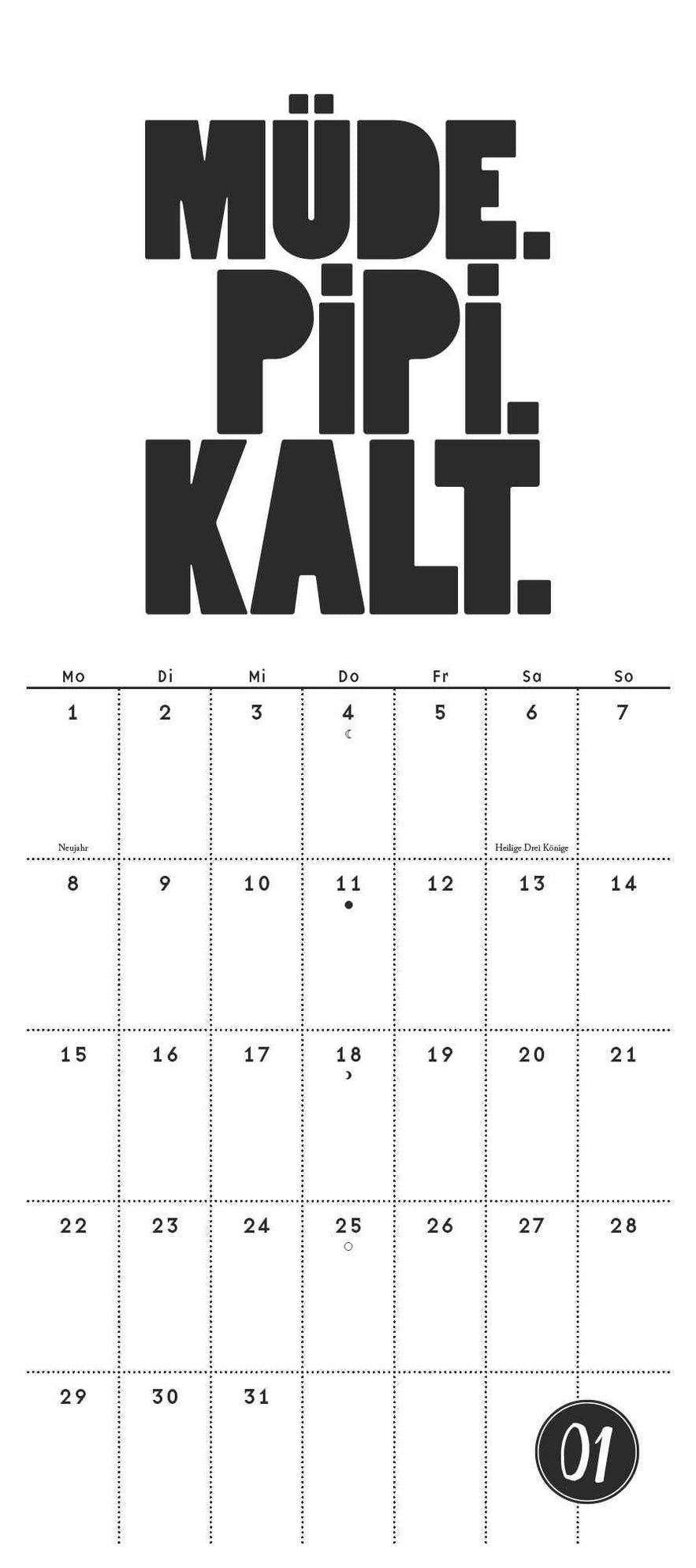 Notizkalender 2024 (Format 22 x 49,5 cm)