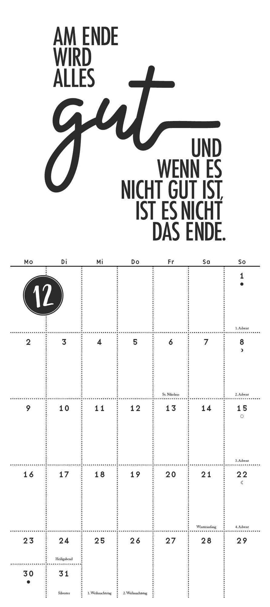 Notizkalender 2024 (Format 22 x 49,5 cm)