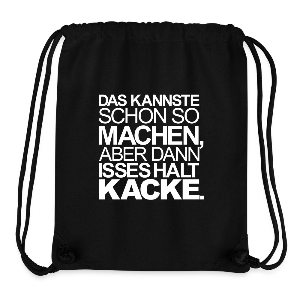 Suboptimal Gymbag - Schwarz