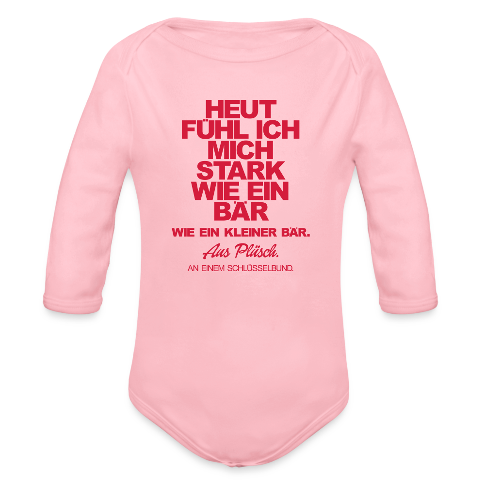 Bär Babybody rosarot - Hellrosa