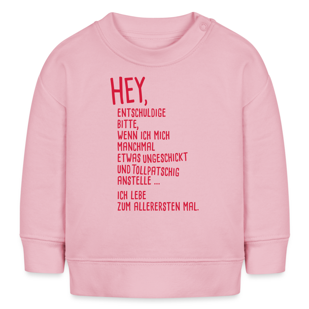 Hey BABY Pulli rosarot - Hellrosa