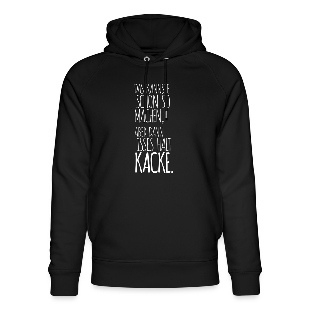 Hoodie mit Spruch Suboptimal 2.0 (unisex) - Schwarz