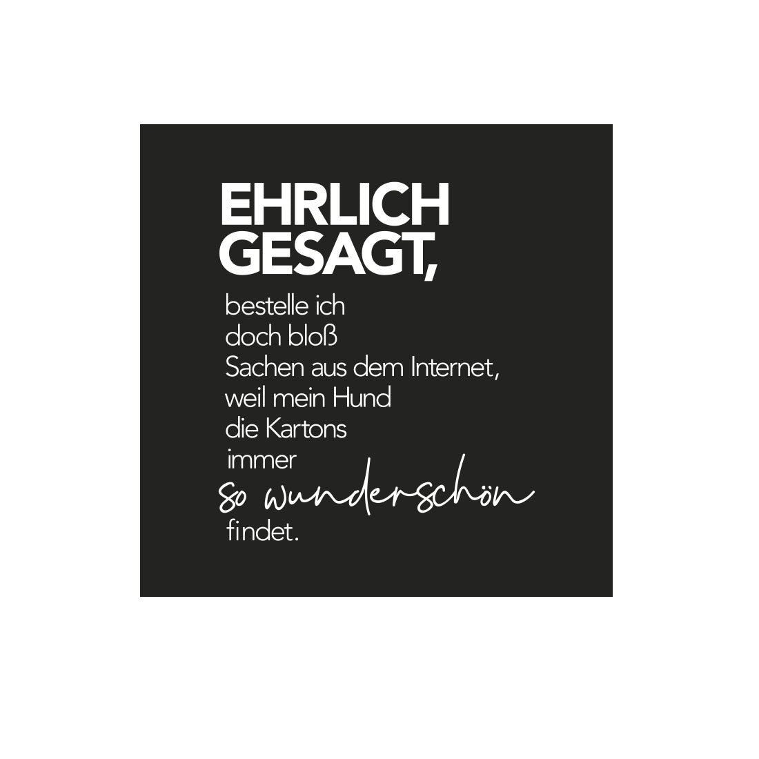 Kühlschrankmagnet Wunderschön