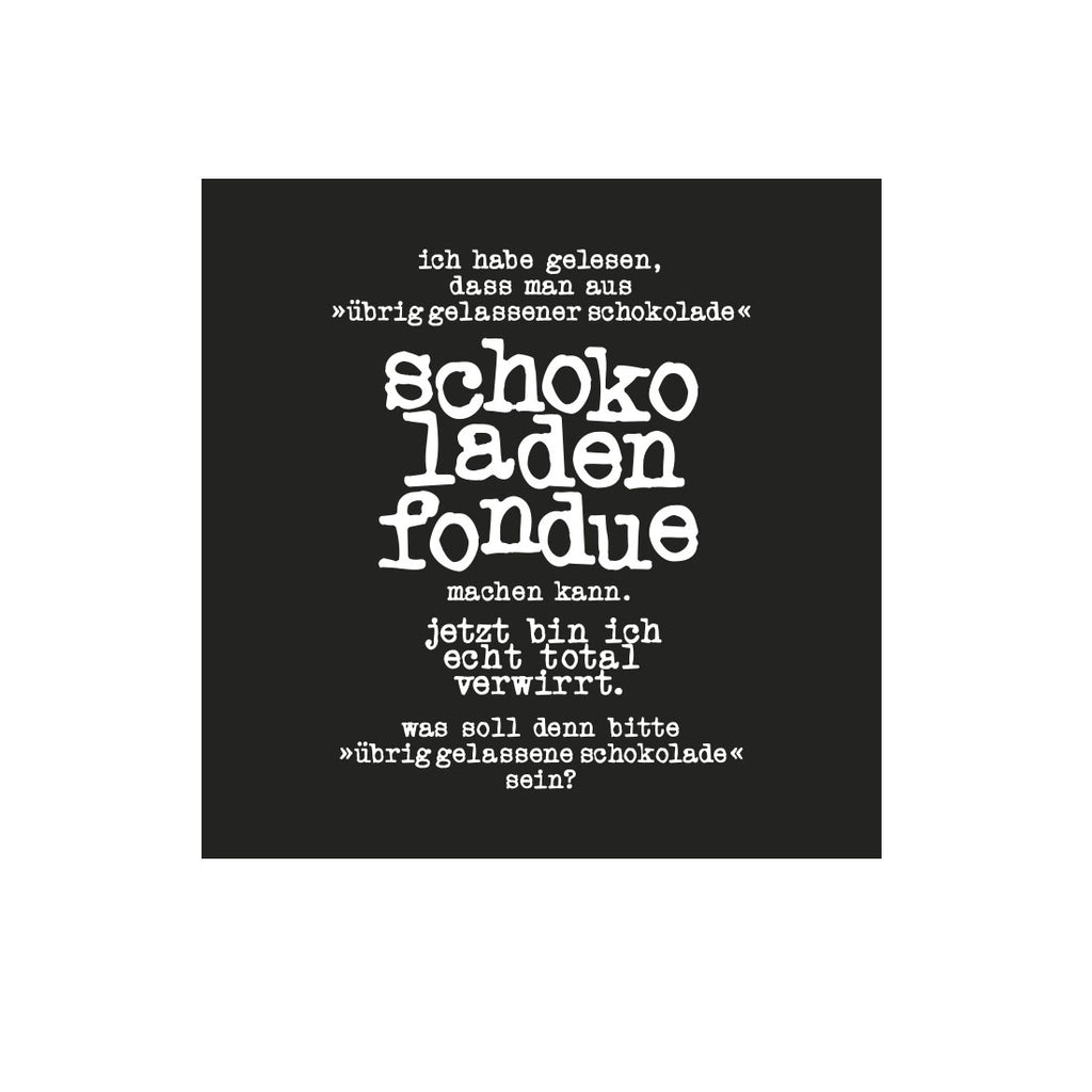 Kühlschrankmagnet Schokofondue