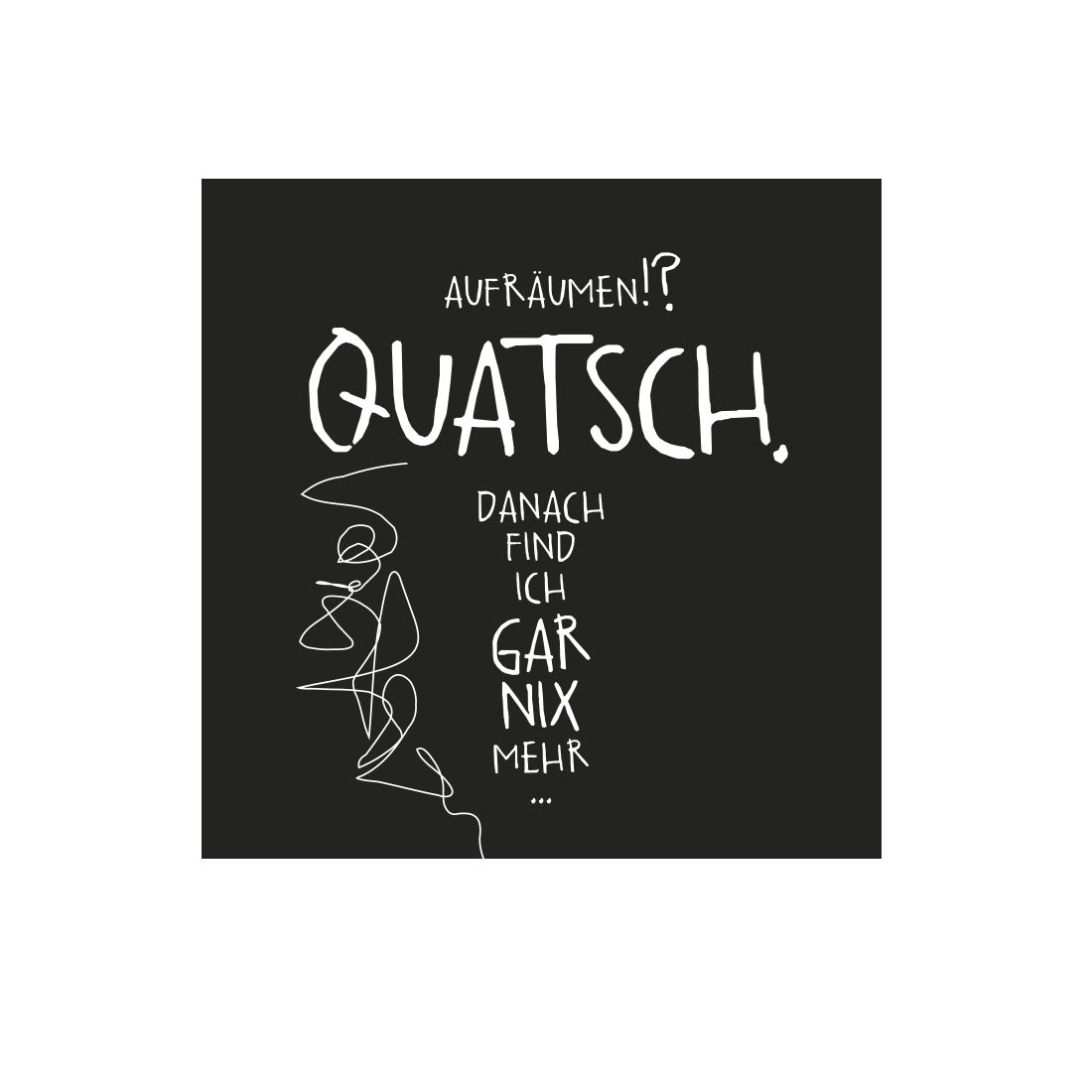 Kühlschrankmagnet Quatsch