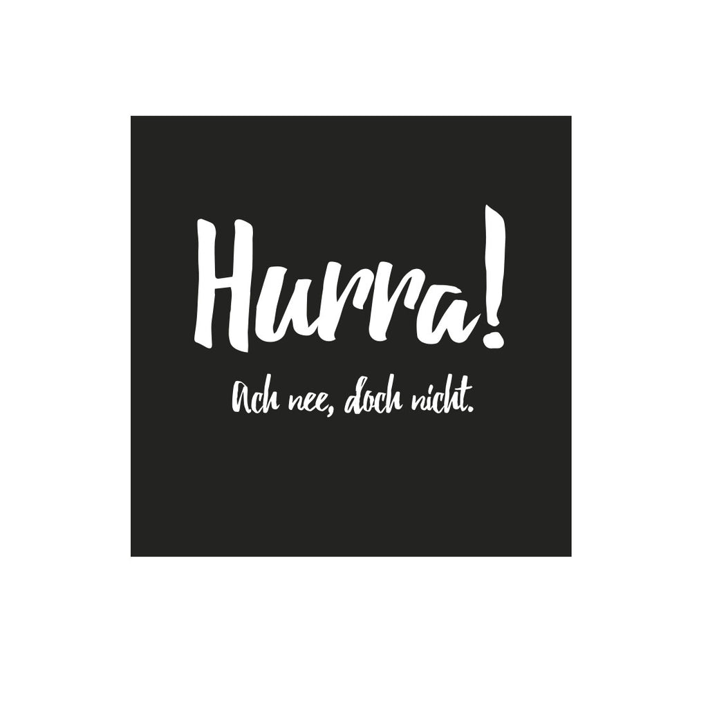 Kühlschrankmagnet Hurra