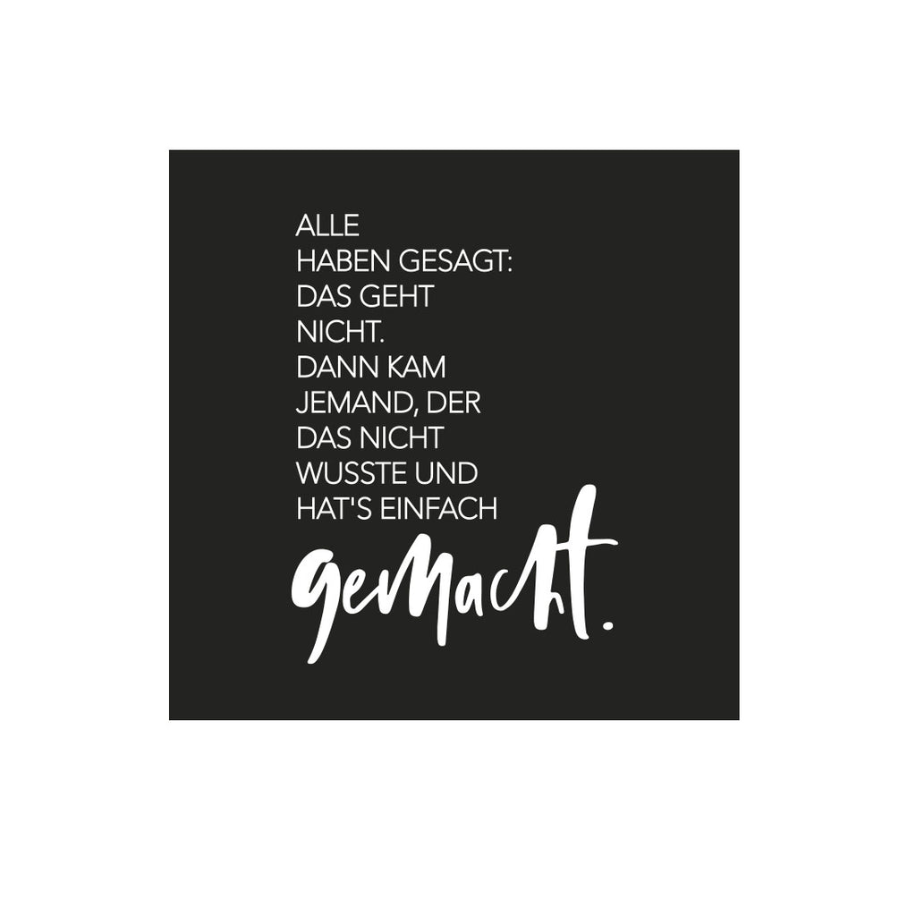 Kühlschrankmagnet Gemacht