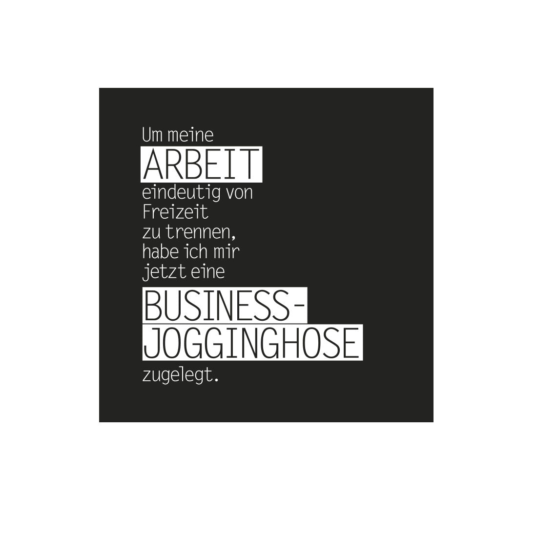 Kühlschrankmagnet Jogginghose