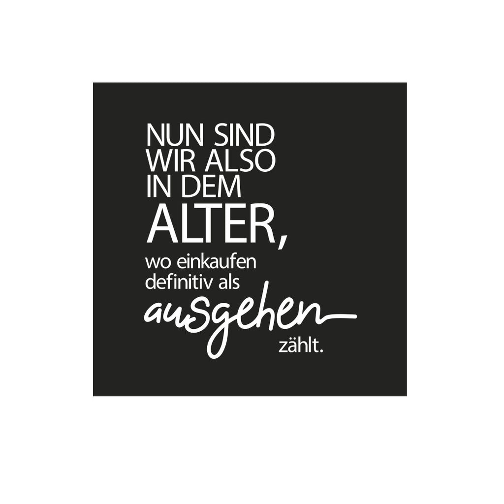 Kühlschrankmagnet Ausgehen