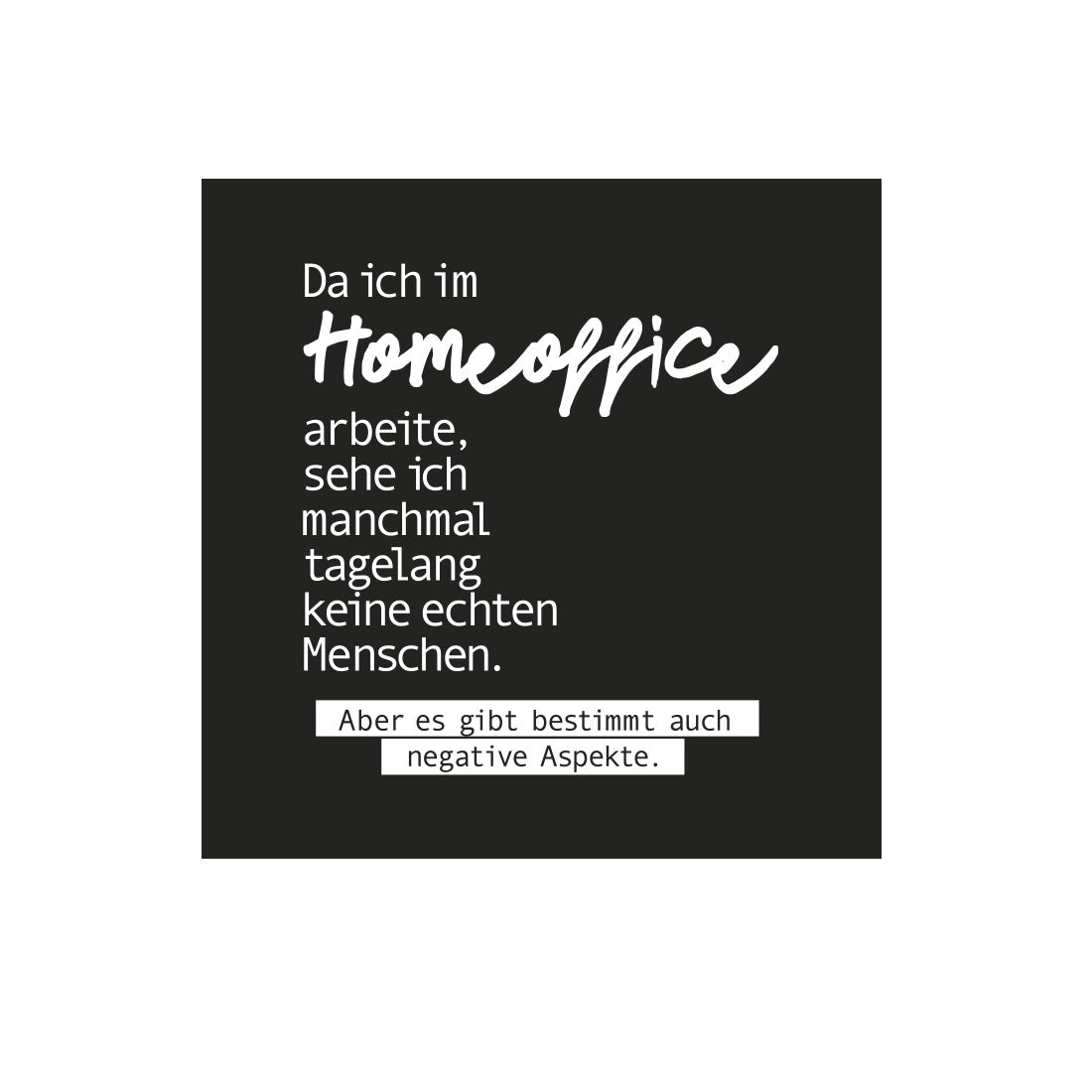 Kühlschrankmagnet Homeoffice