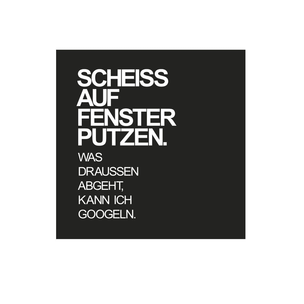 Kühlschrankmagnet Fenster putzen