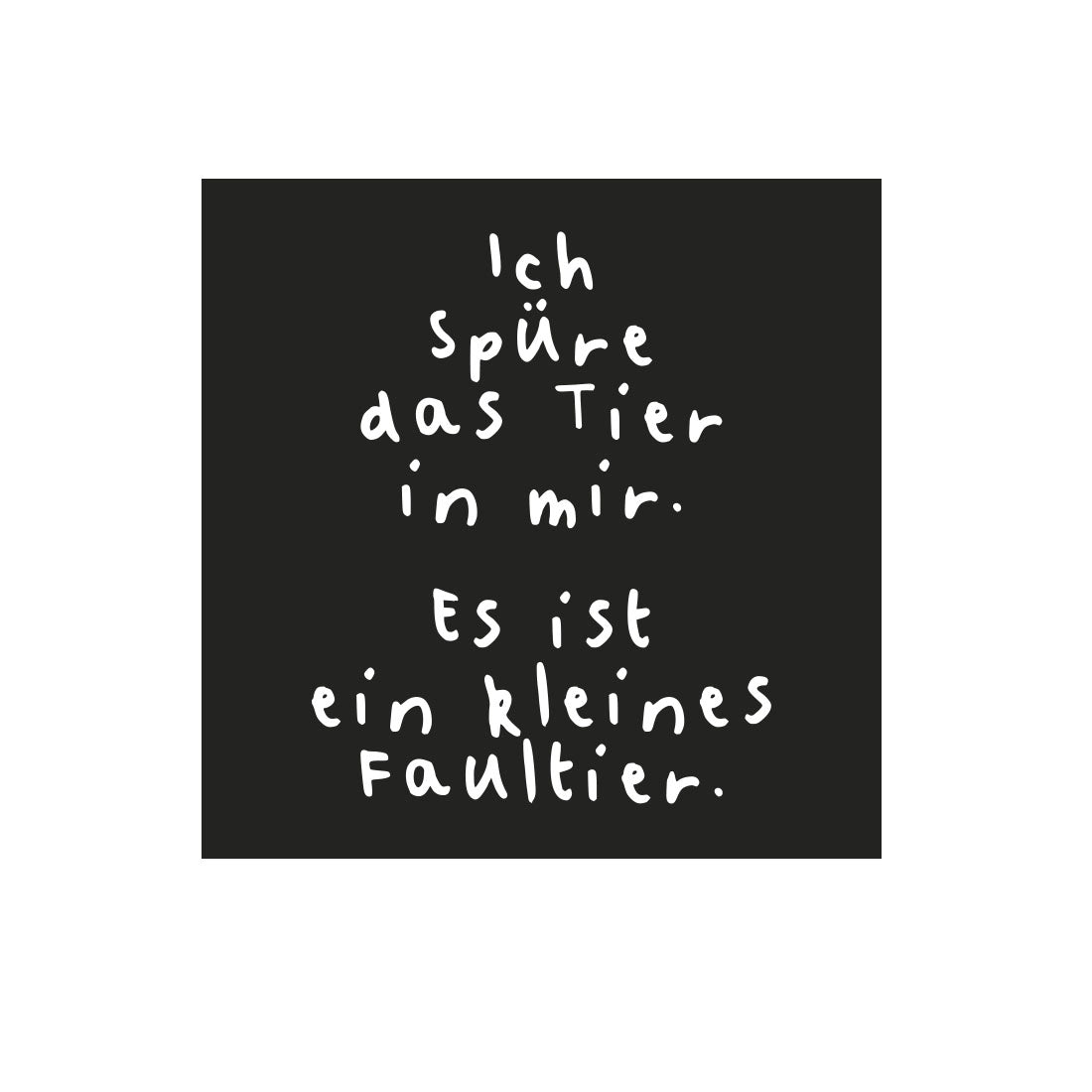 Kühlschrankmagnet Faultier