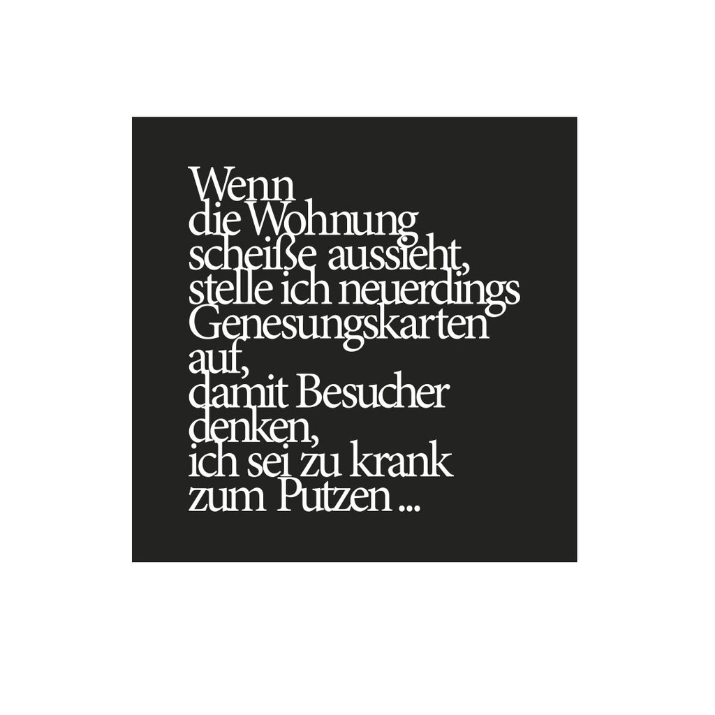 Kühlschrankmagnet Besucher