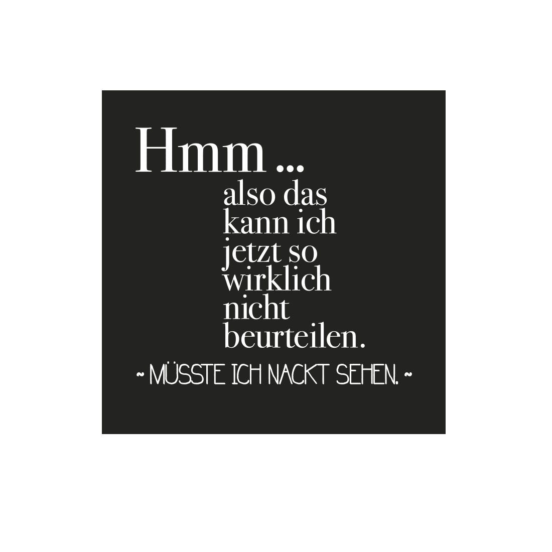 Kühlschrankmagnet Nackt