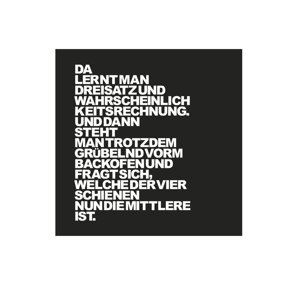 Kühlschrankmagnet Mathegenie