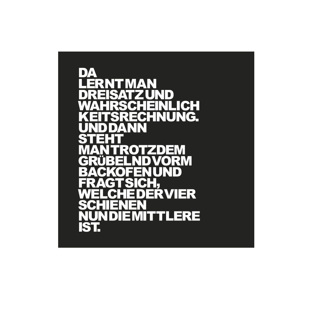 Kühlschrankmagnet Mathegenie