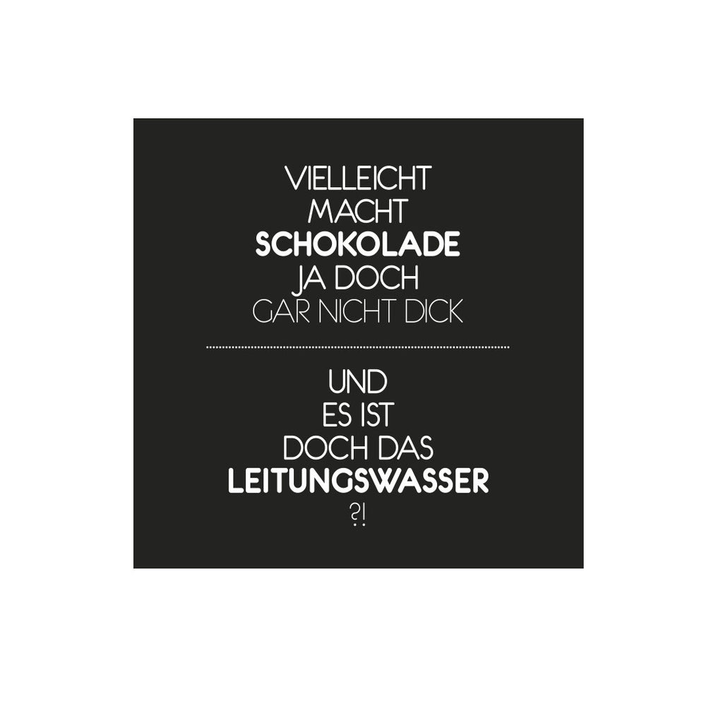 Kühlschrankmagnet Kalorienwasser