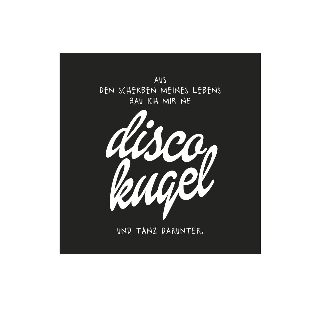 Kühlschrankmagnet Discokugel