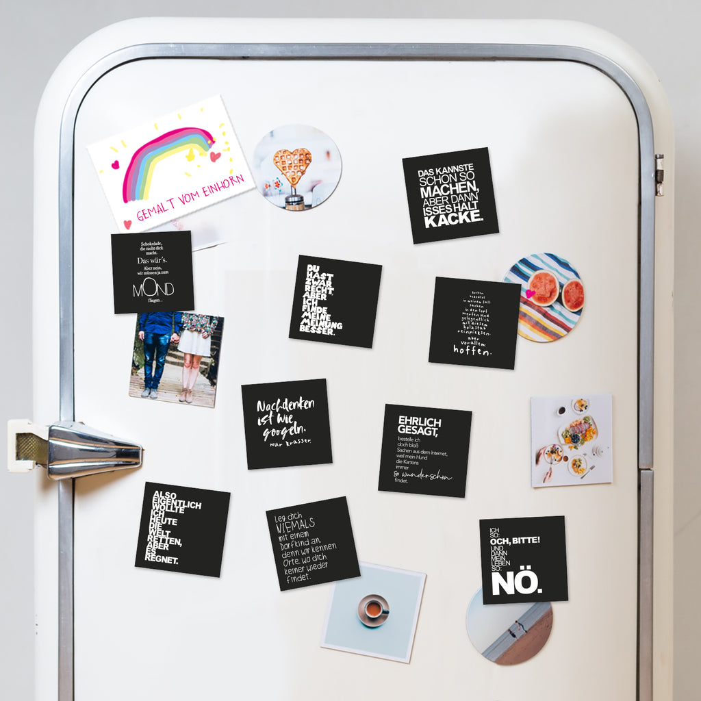 Kühlschrankmagnet Doof