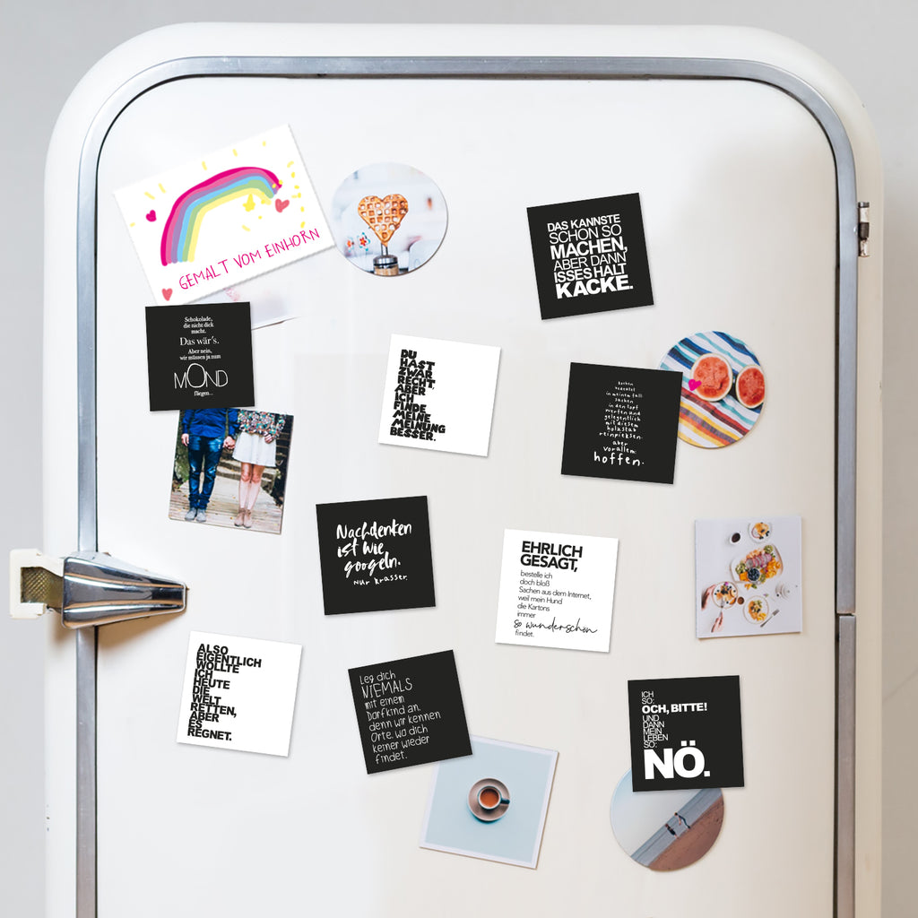 Kühlschrankmagnet Doof