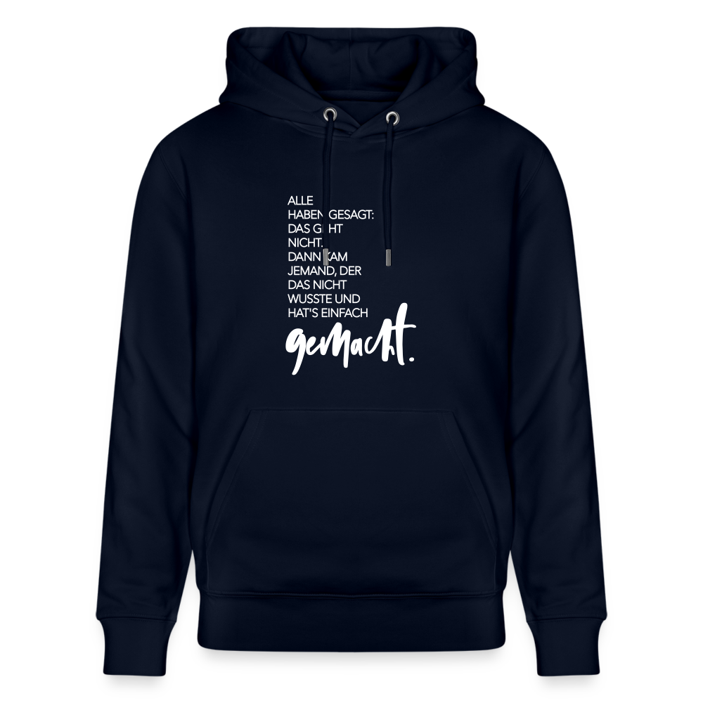 Hoodie mit Spruch Einer (unisex) - Navy