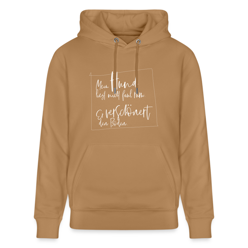 Hoodie mit Spruch Hund (unisex) - Latte