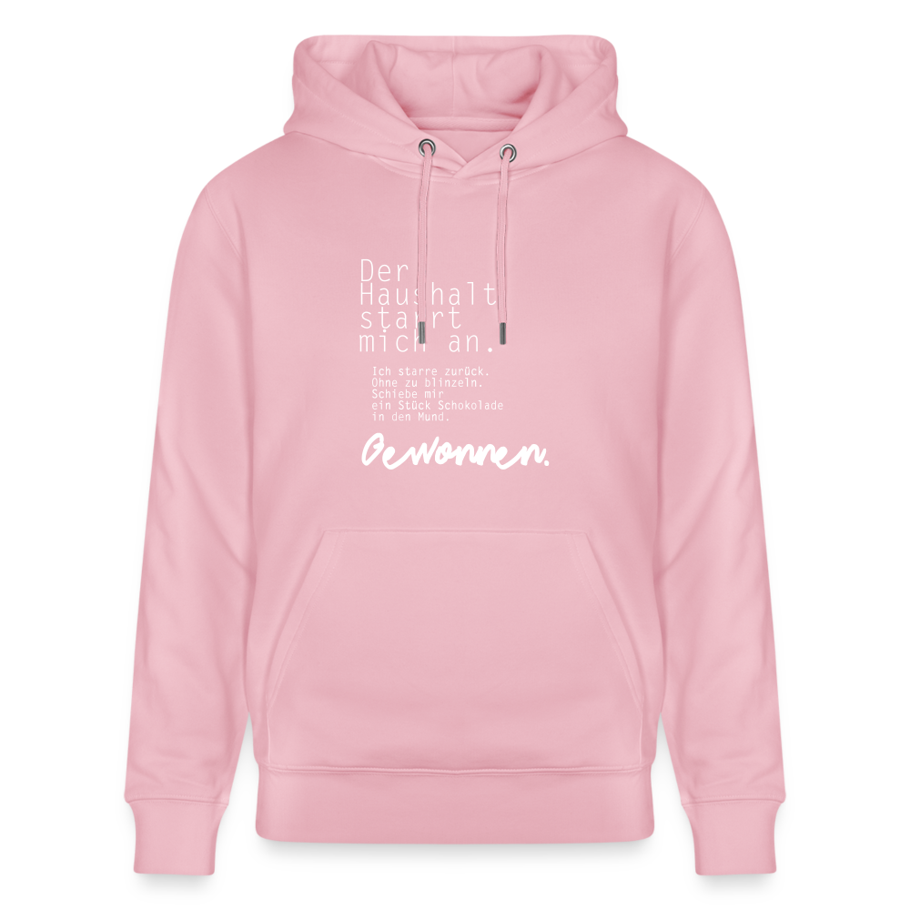 Hoodie mit Spruch Gewonnen (unisex) - Hellrosa