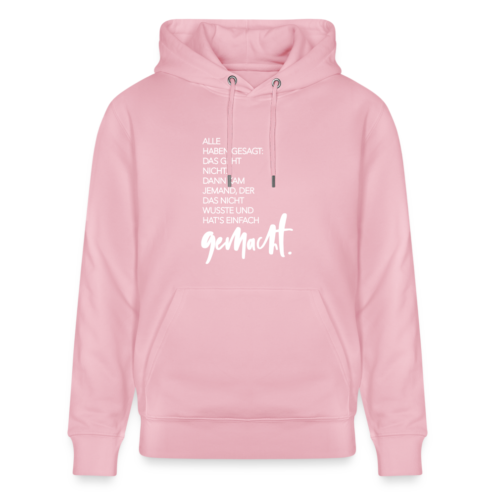 Hoodie mit Spruch Einer (unisex) - Hellrosa