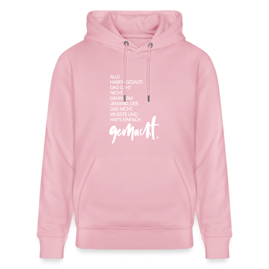 Hoodie mit Spruch Einer (unisex) - Hellrosa