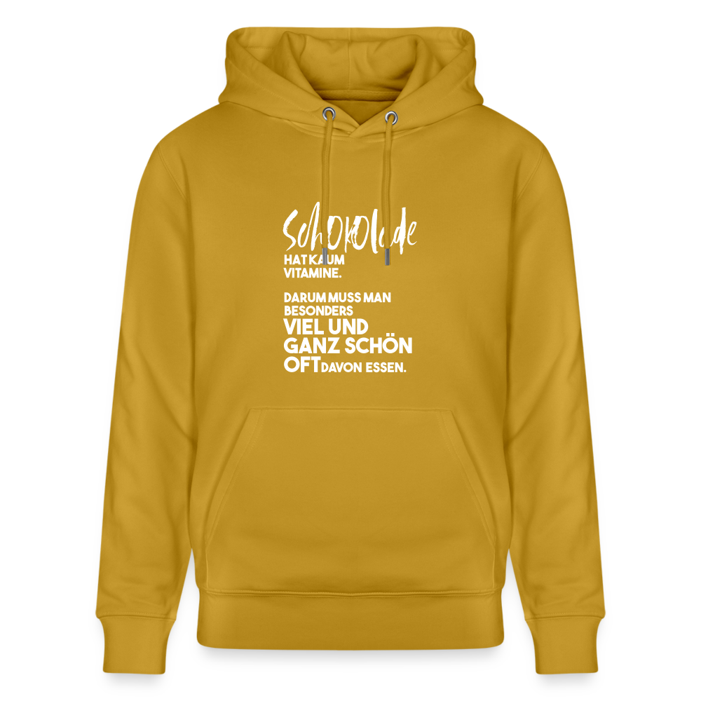 Hoodie mit Spruch Vitamine (unisex) - Ocker