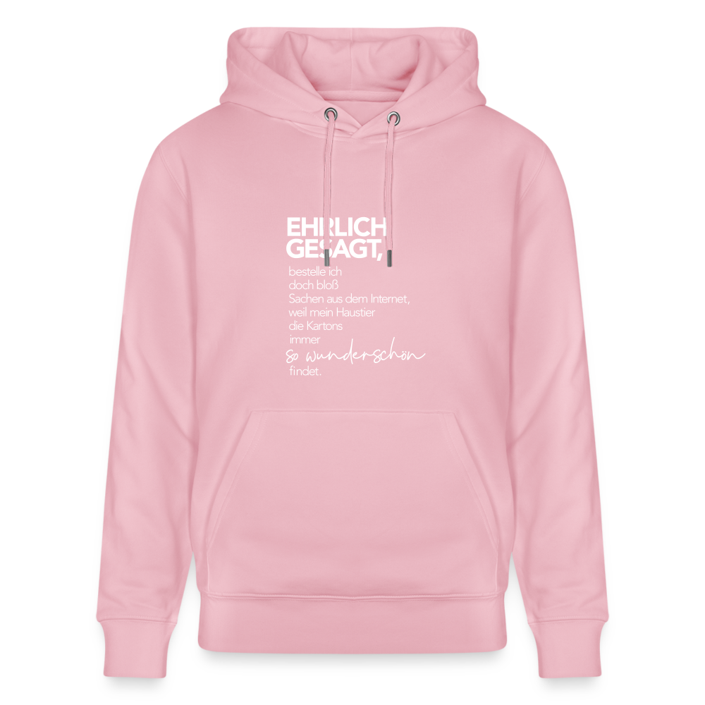 Hoodie mit Spruch Wunderschön (unisex) - Hellrosa