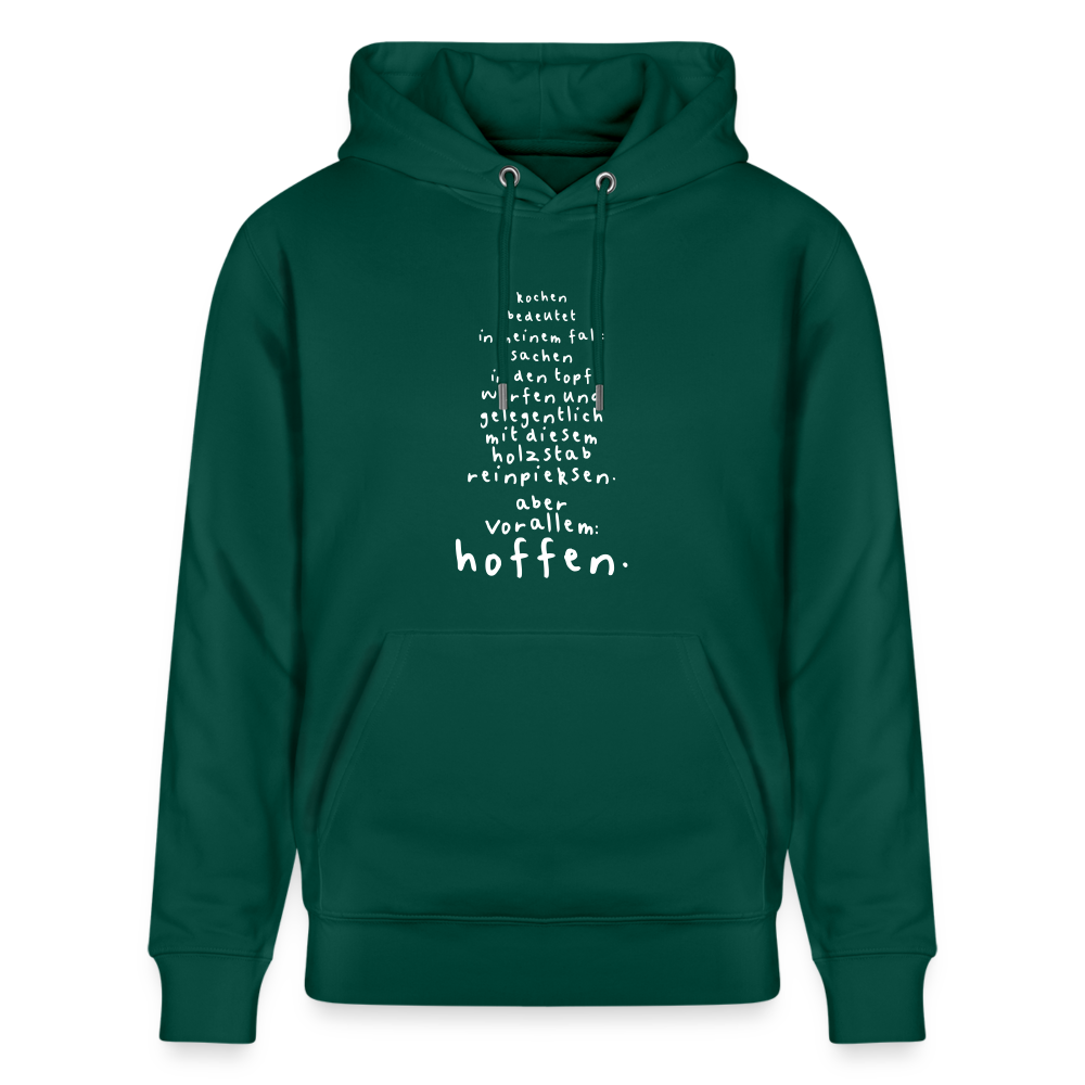 Hoodie mit Spruch Kochen (unisex) - Forest