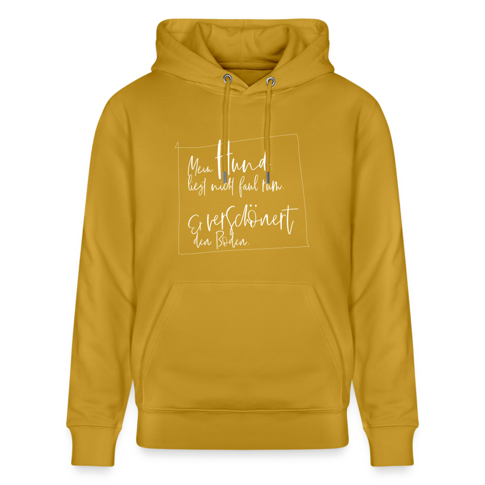 Hoodie mit Spruch Hund (unisex) - Ocker