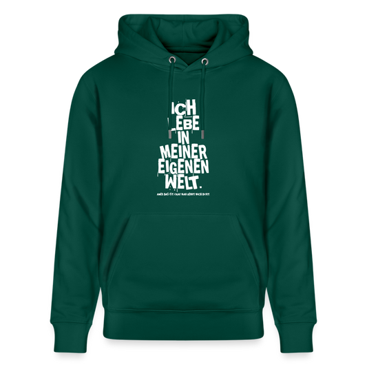 Hoodie mit Spruch Meine Welt (unisex) - Forest