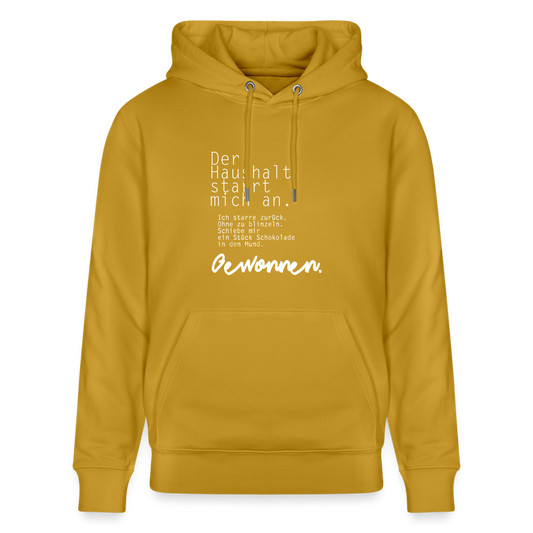 Hoodie mit Spruch Gewonnen (unisex) - Ocker