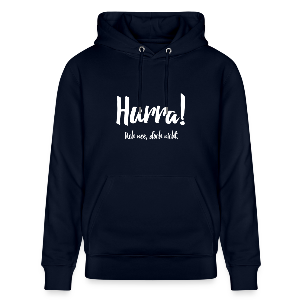 Hoodie mit Spruch Hurra (unisex) - Navy