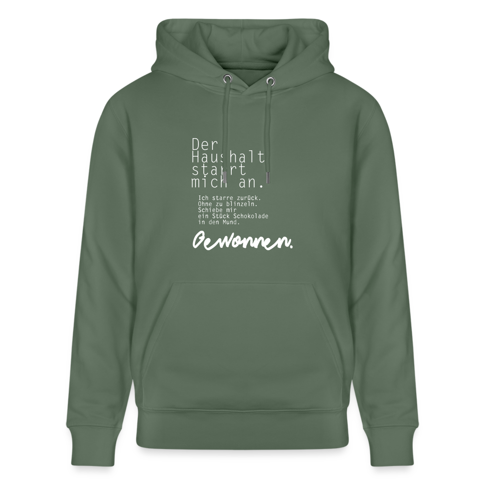 Hoodie mit Spruch Gewonnen (unisex) - Tanngrün