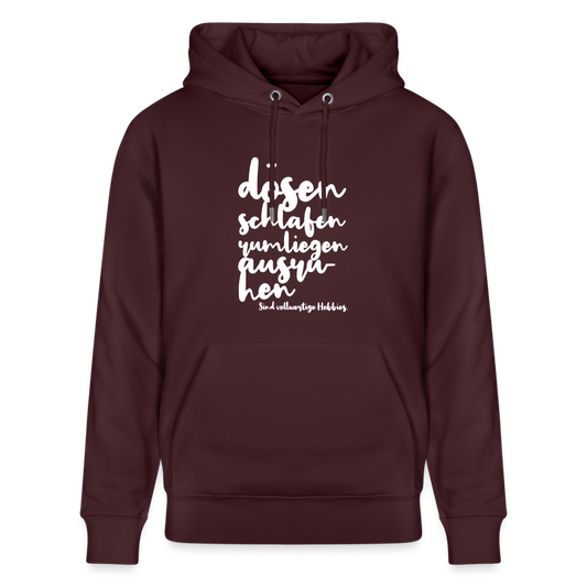 Hoodie mit Spruch Dösen (unisex) - Maroon