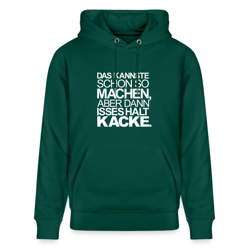 Hoodie mit Spruch Suboptimal (unisex) - Forest