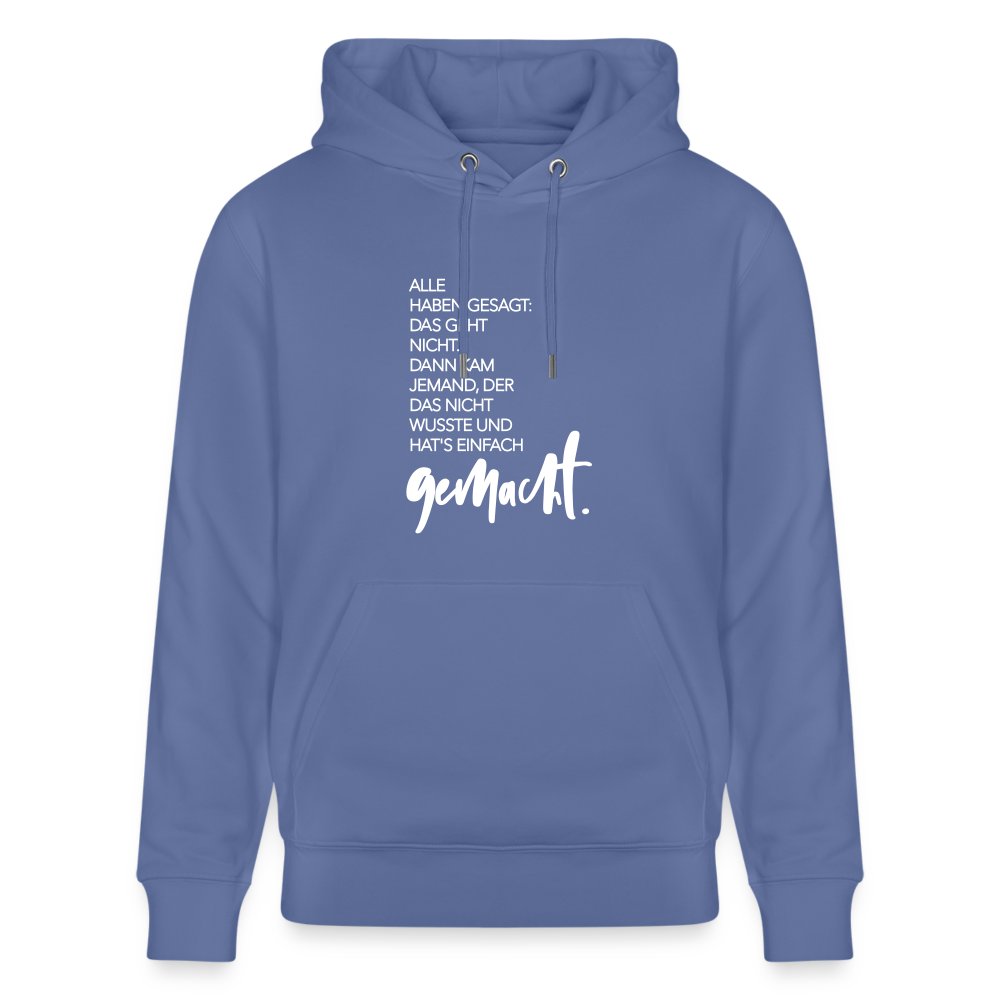 Hoodie mit Spruch Einer (unisex) - Blau