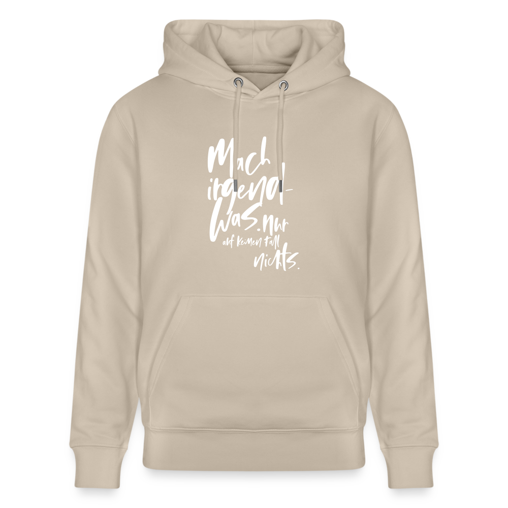 Hoodie mit Spruch Irgendwas (unisex) - Beige