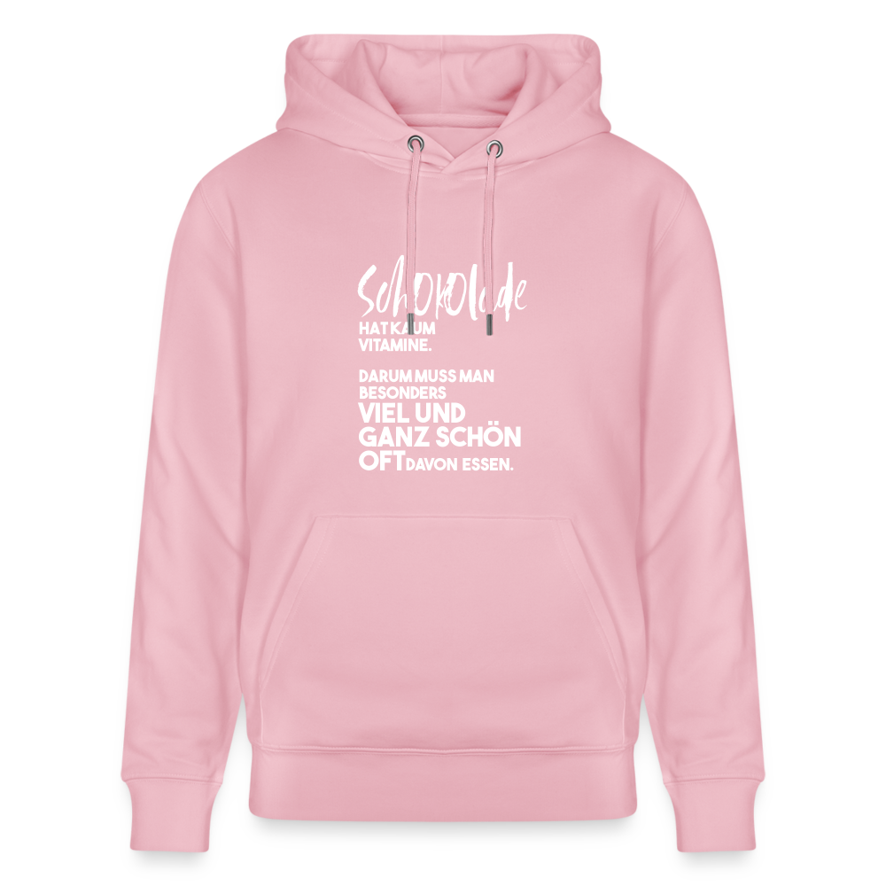 Hoodie mit Spruch Vitamine (unisex) - Hellrosa