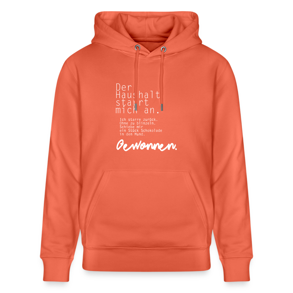 Hoodie mit Spruch Gewonnen (unisex) - Hellrot