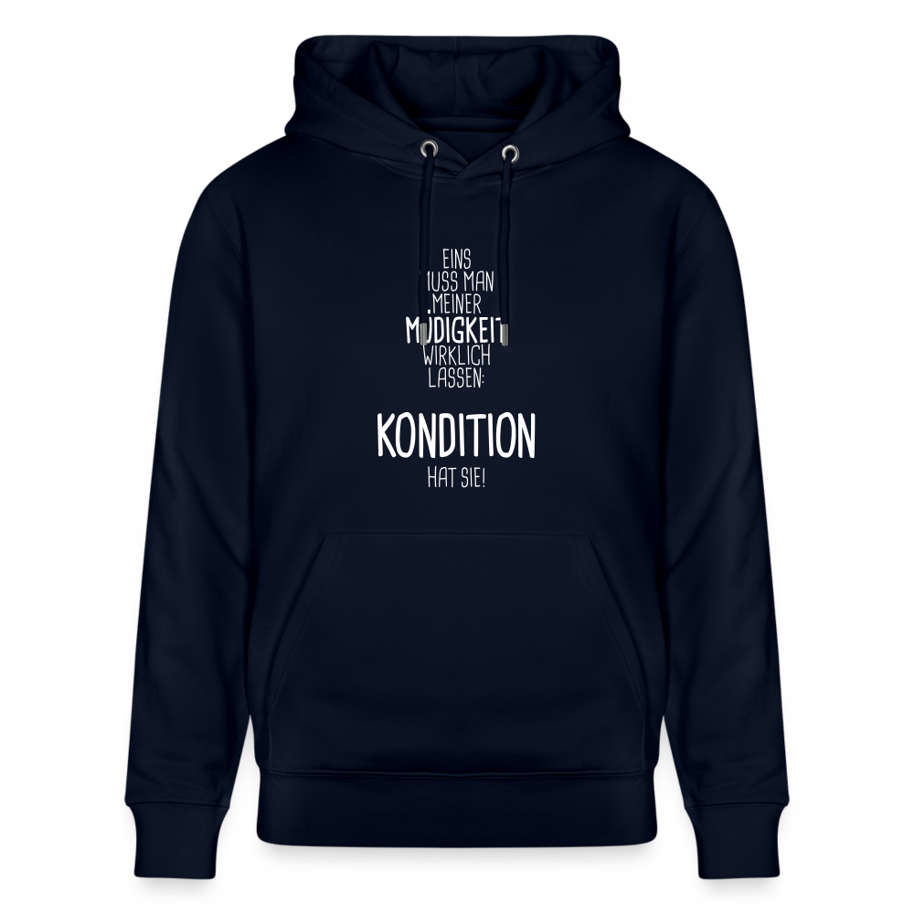 Hoodie mit Spruch Kondition (unisex) - Navy