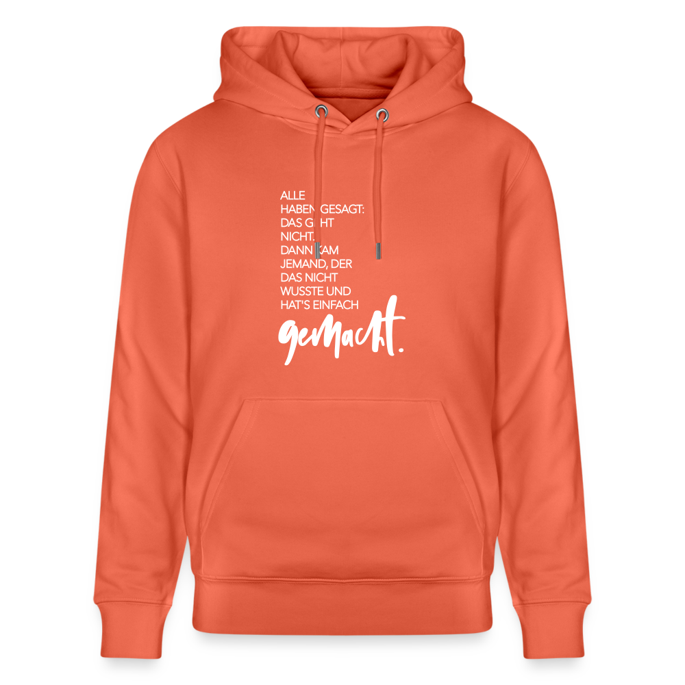 Hoodie mit Spruch Einer (unisex) - Hellrot