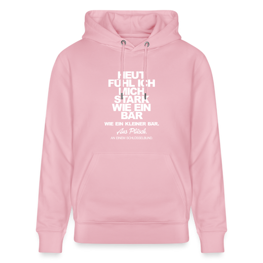 Hoodie mit Spruch Bär (unisex) - Hellrosa