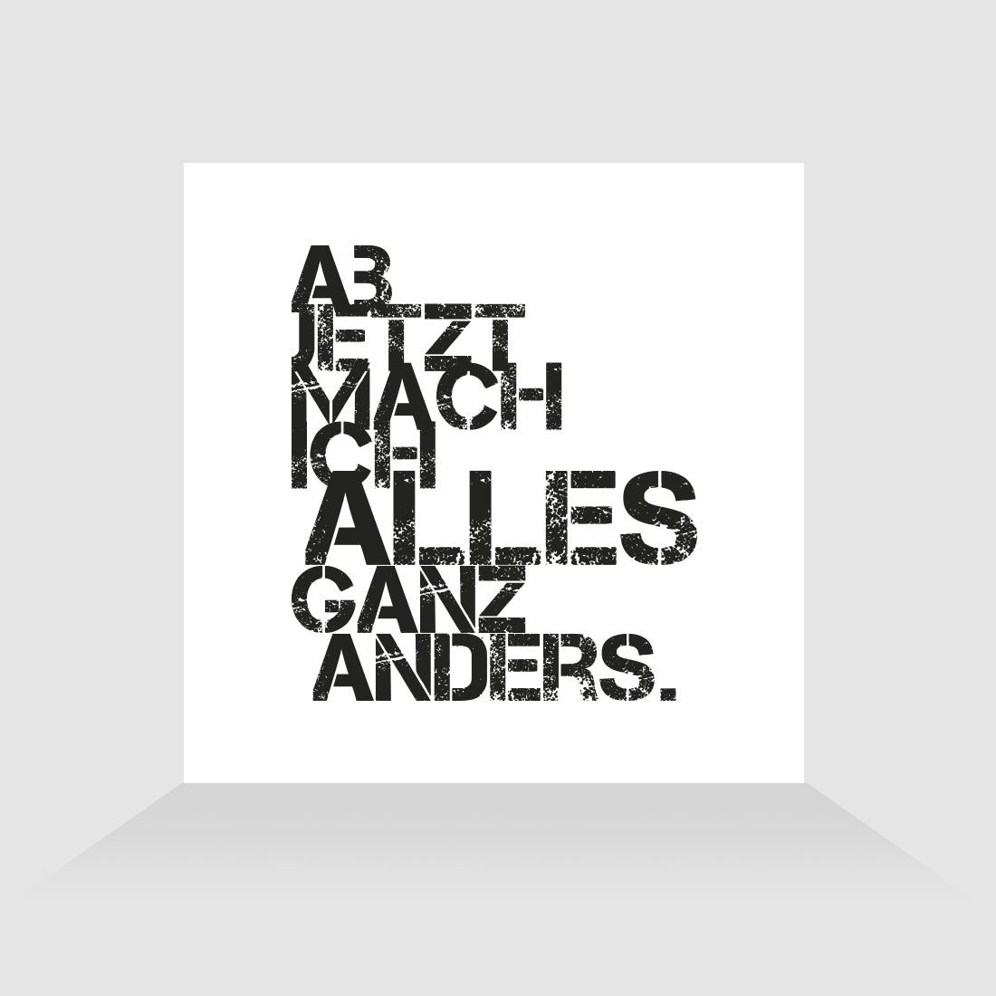 Kühlschrankmagnet Alles anders