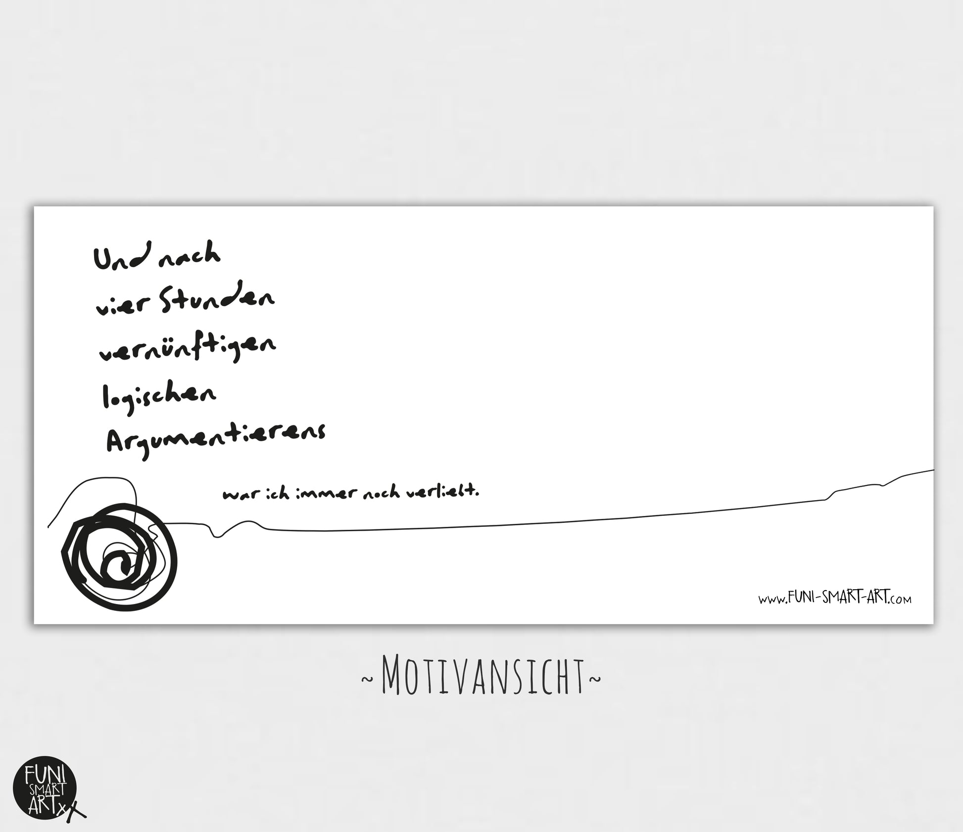 Tasse mit Spruch Argumentieren