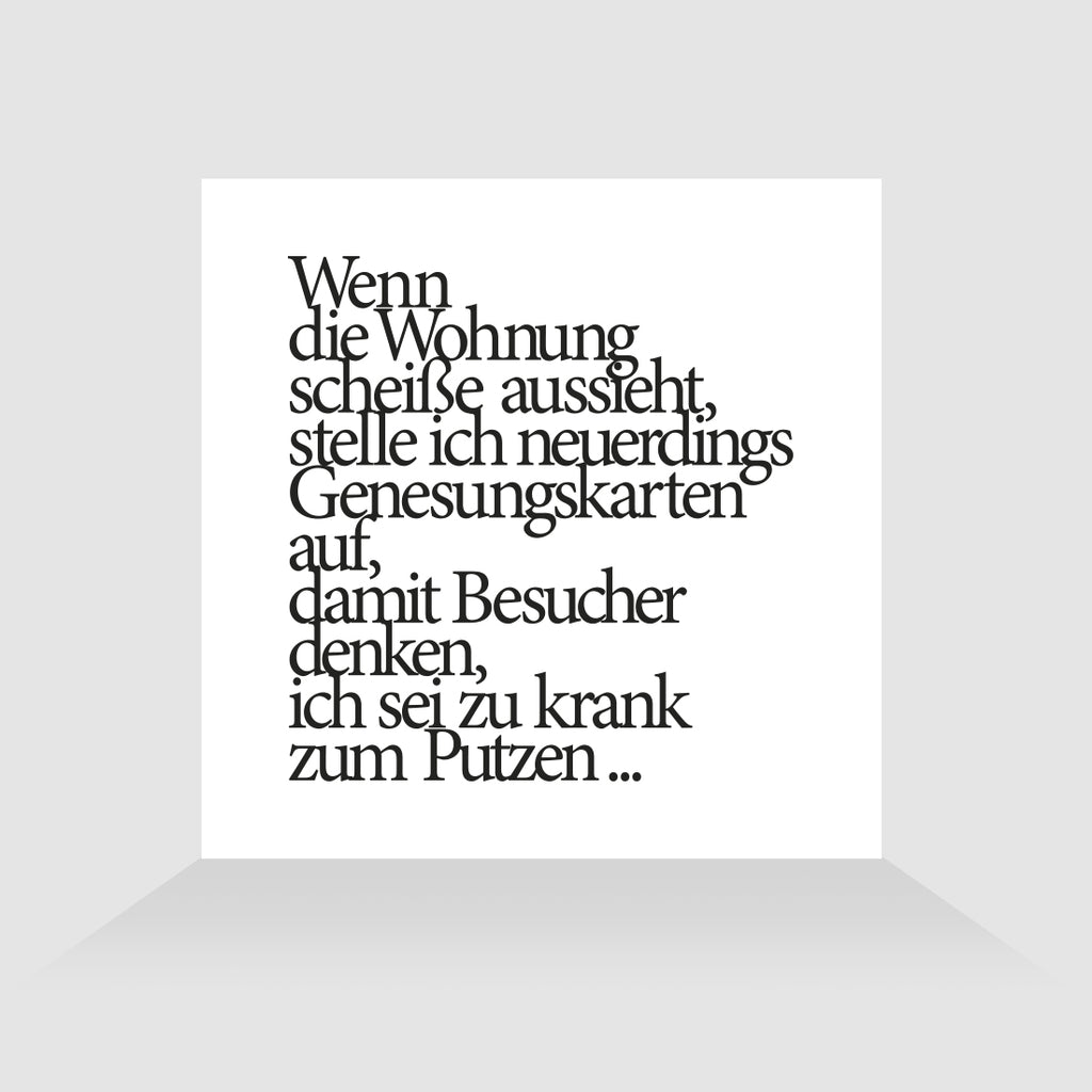 Kühlschrankmagnet Besucher